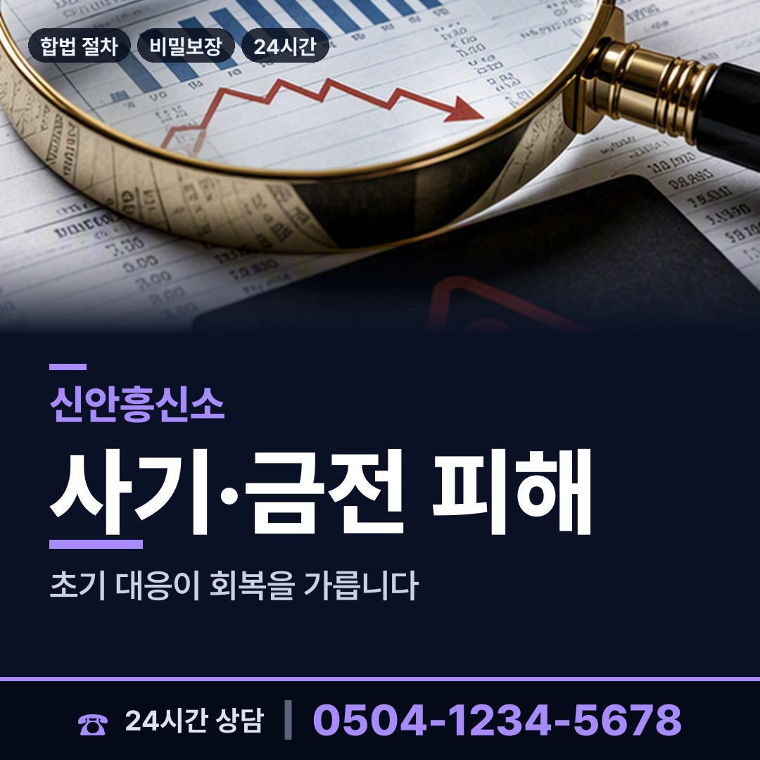 신안 안좌면 전세사기조사 상담 안내